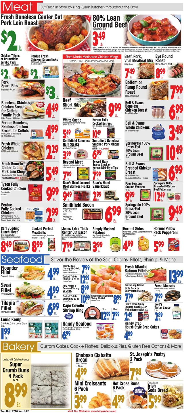 Catalogue King Kullen from 02/19/2026