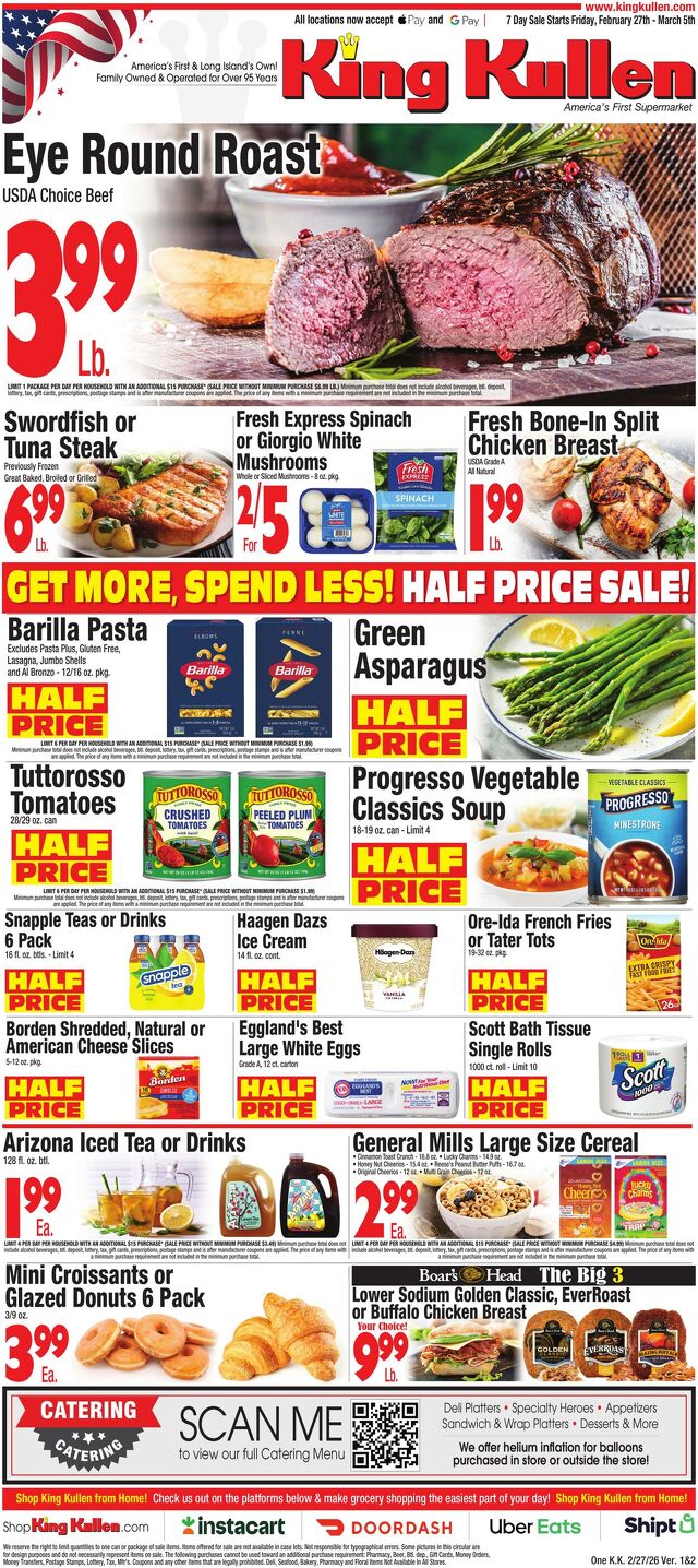 Catalogue King Kullen from 02/26/2026