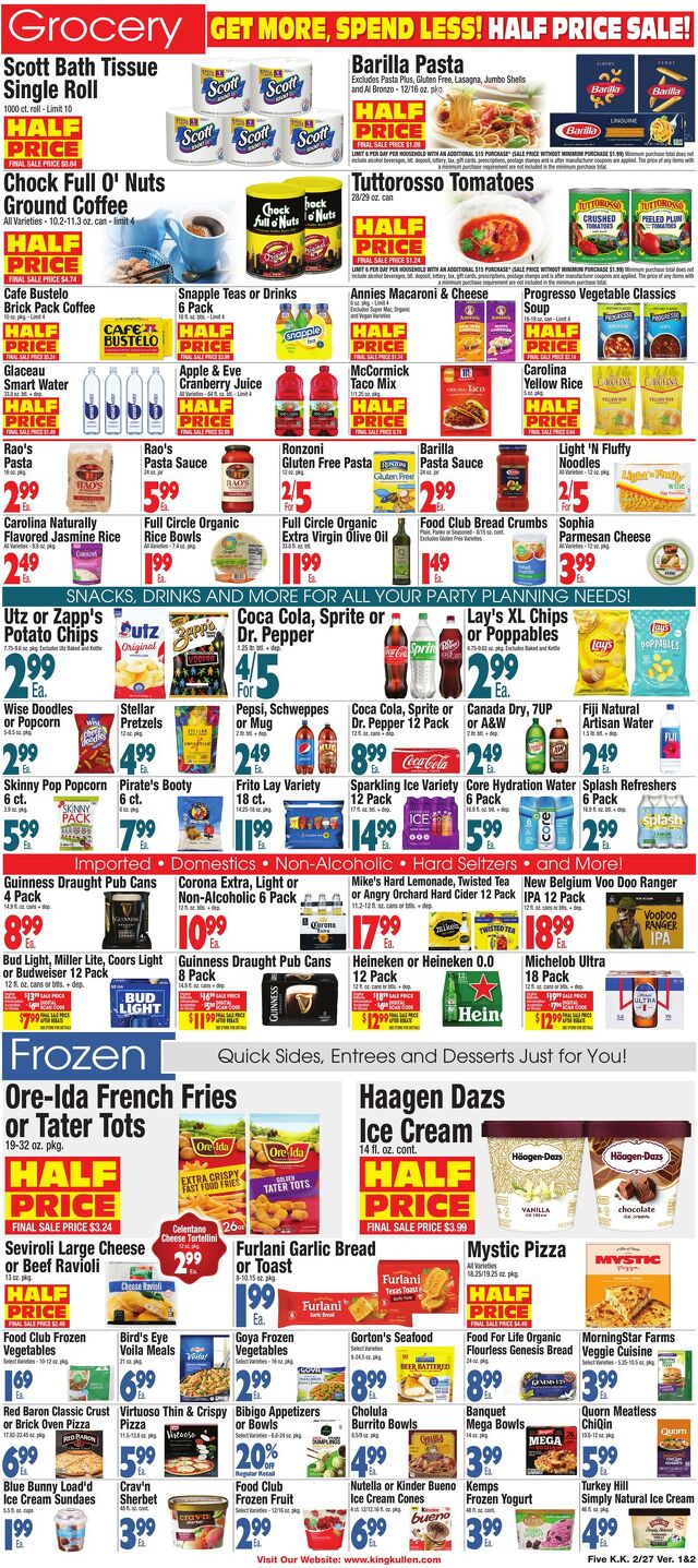 Catalogue King Kullen from 02/26/2026