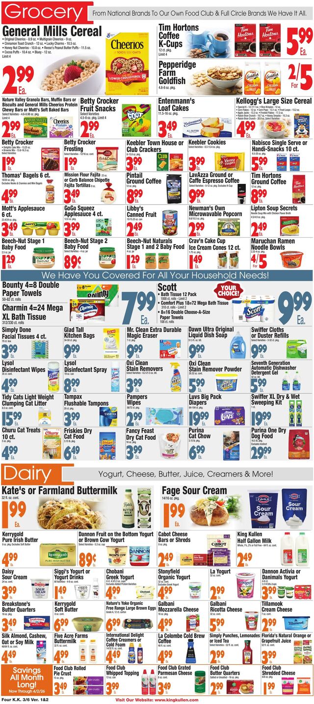 Catalogue King Kullen from 03/05/2026