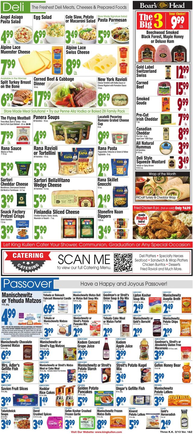 Catalogue King Kullen from 03/12/2026