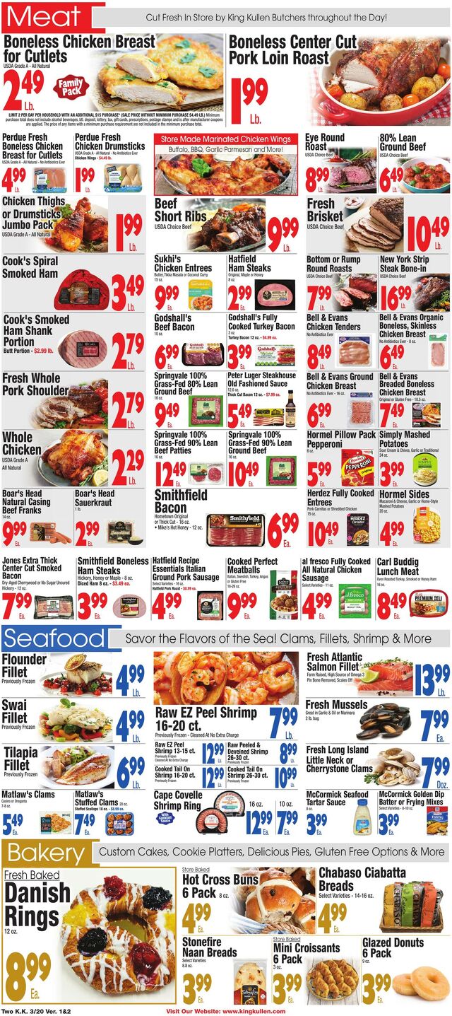 Catalogue King Kullen from 03/19/2026