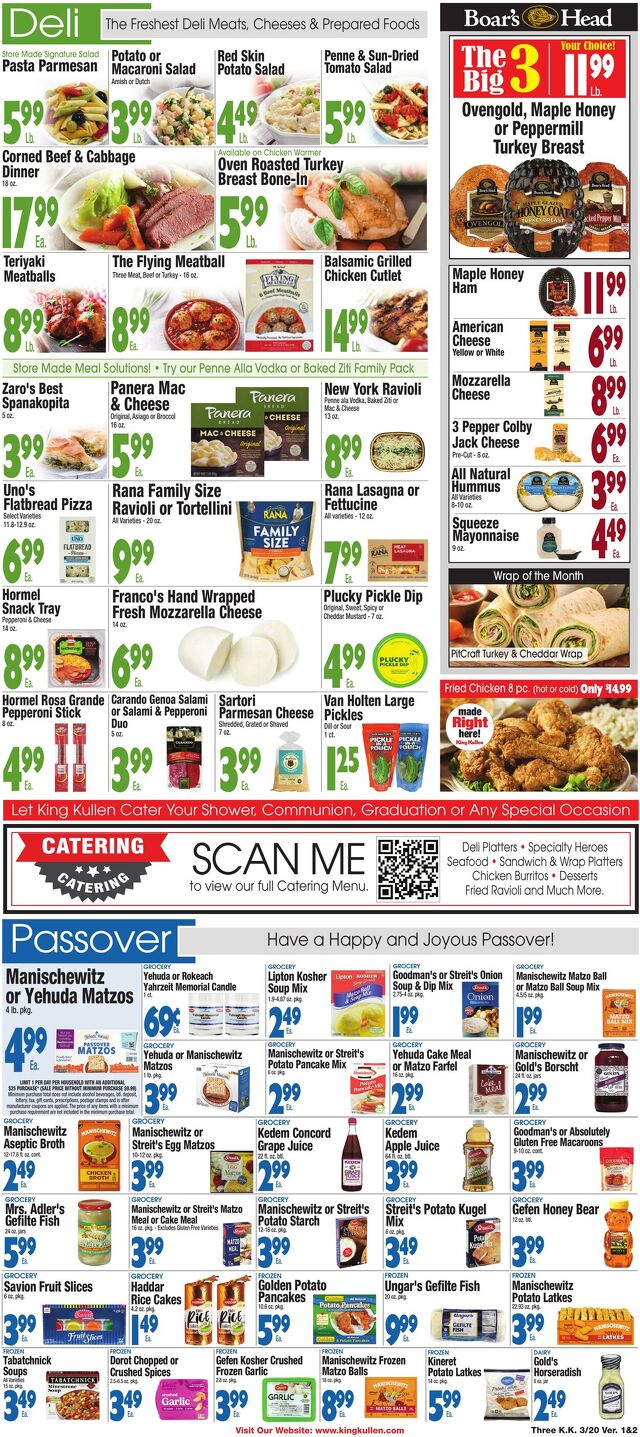 Catalogue King Kullen from 03/19/2026