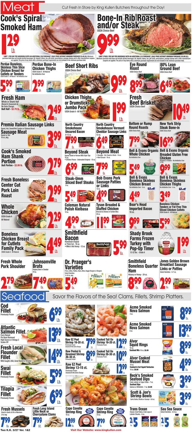 Catalogue King Kullen from 03/26/2026