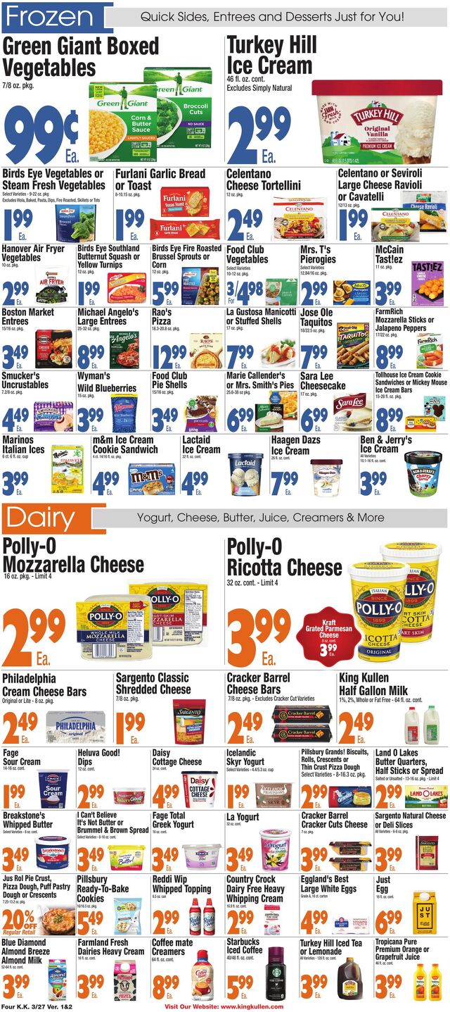 Catalogue King Kullen from 03/26/2026