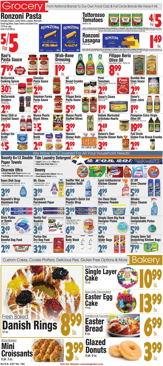 Catalogue King Kullen from 03/26/2026