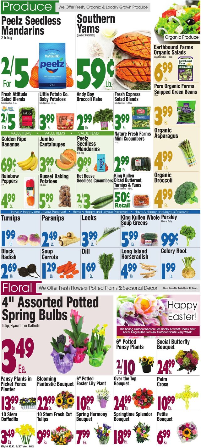 Catalogue King Kullen from 03/26/2026