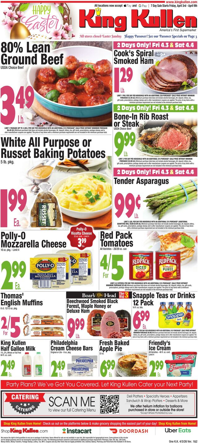 Catalogue King Kullen from 04/02/2026
