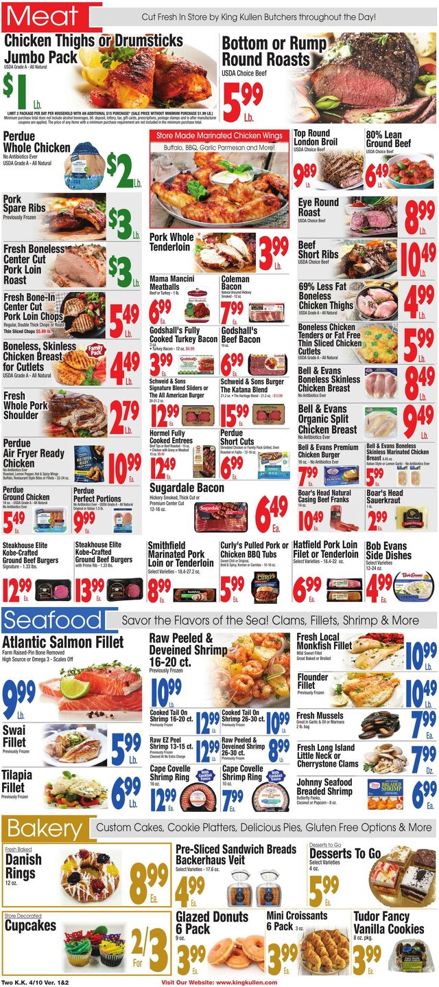 Catalogue King Kullen from 04/09/2026