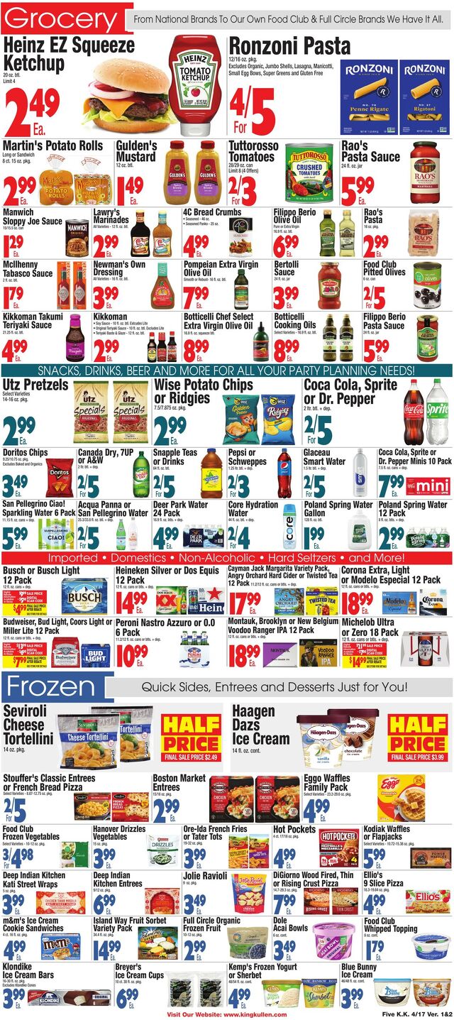 Catalogue King Kullen from 04/16/2026