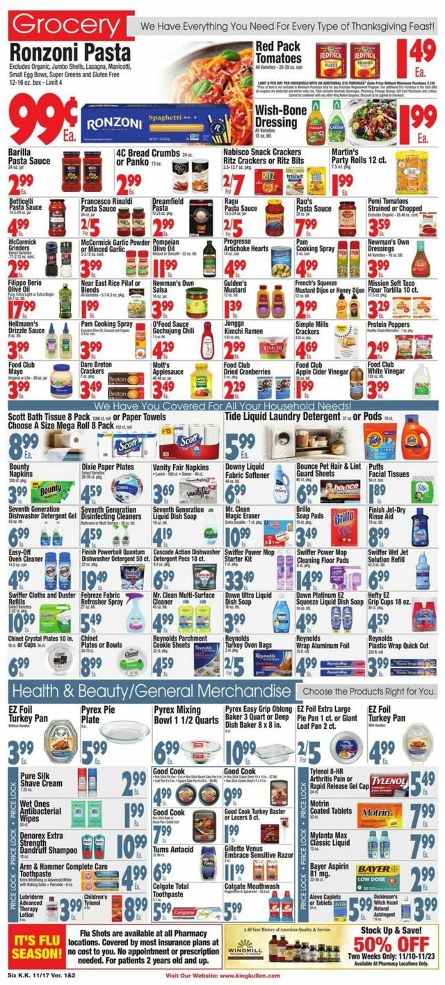 Catalogue King Kullen from 11/17/2023