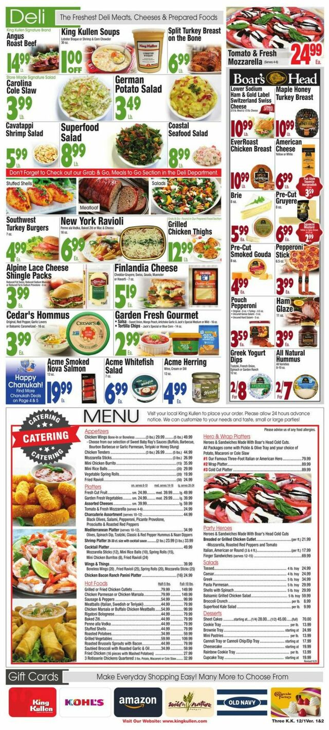 Catalogue King Kullen from 12/01/2023