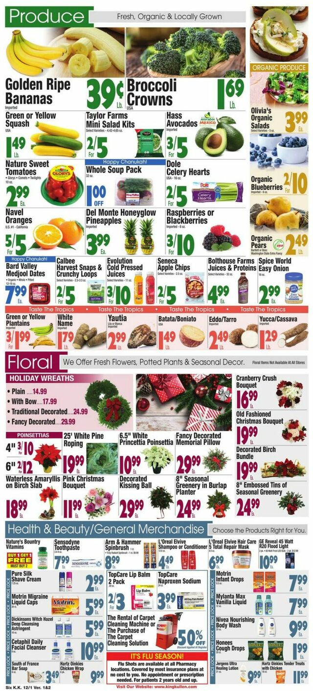 Catalogue King Kullen from 12/01/2023