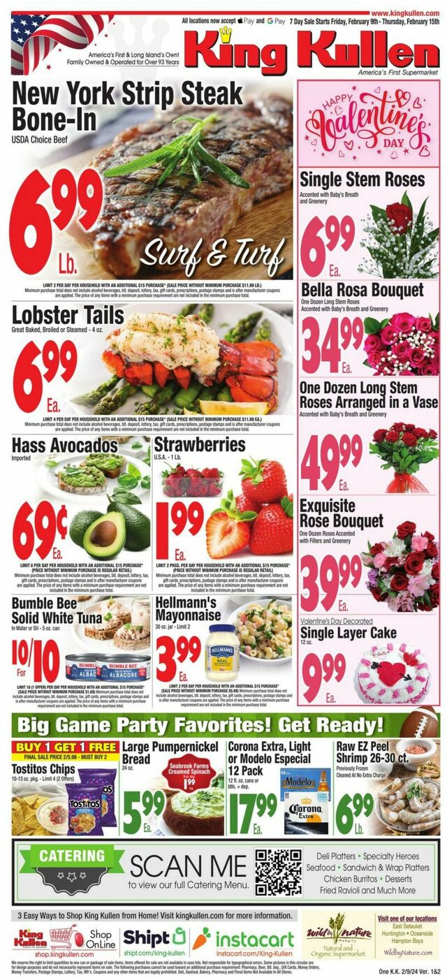 Catalogue King Kullen from 02/09/2024