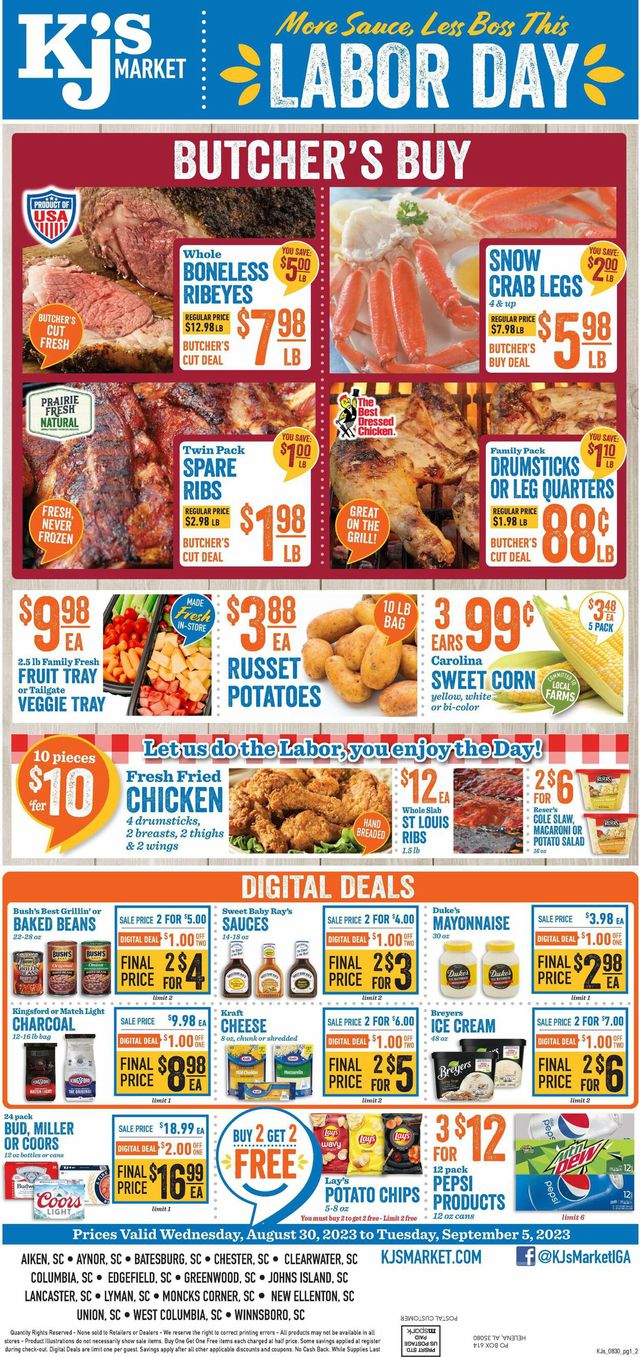 Catalogue KJ´s Market from 08/30/2023