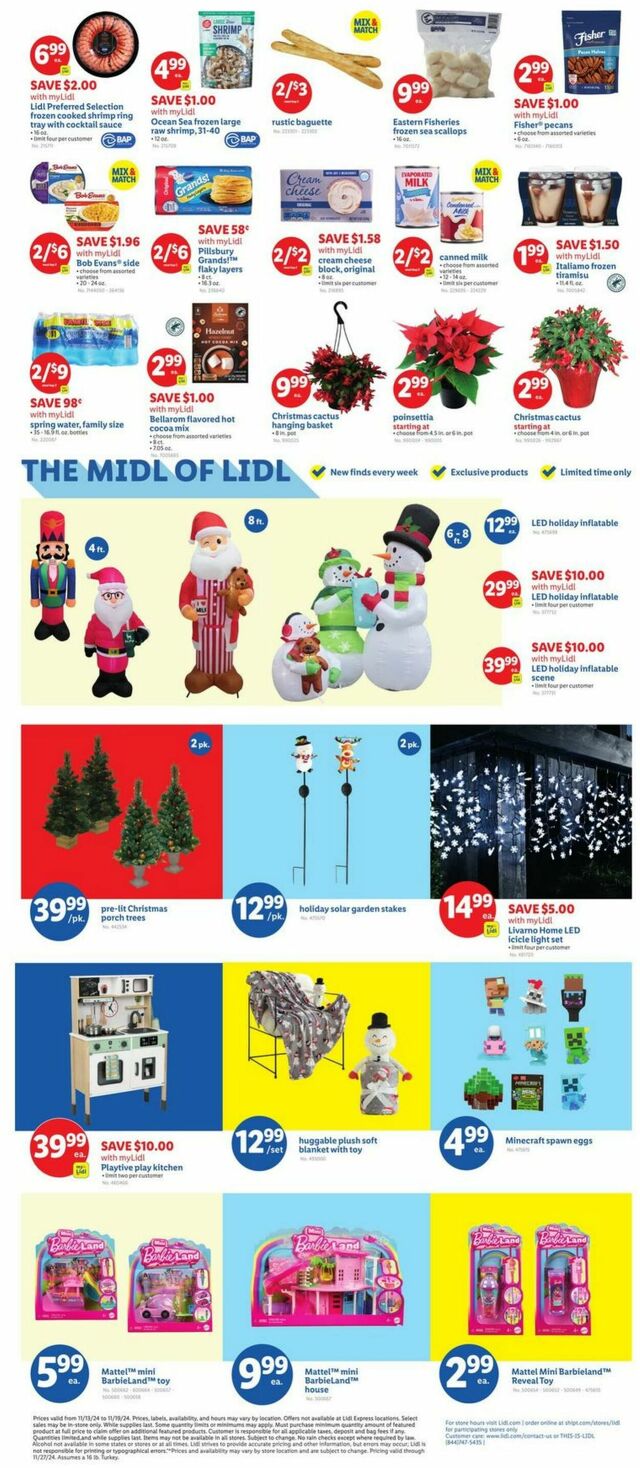 Catalogue Lidl from 11/13/2024