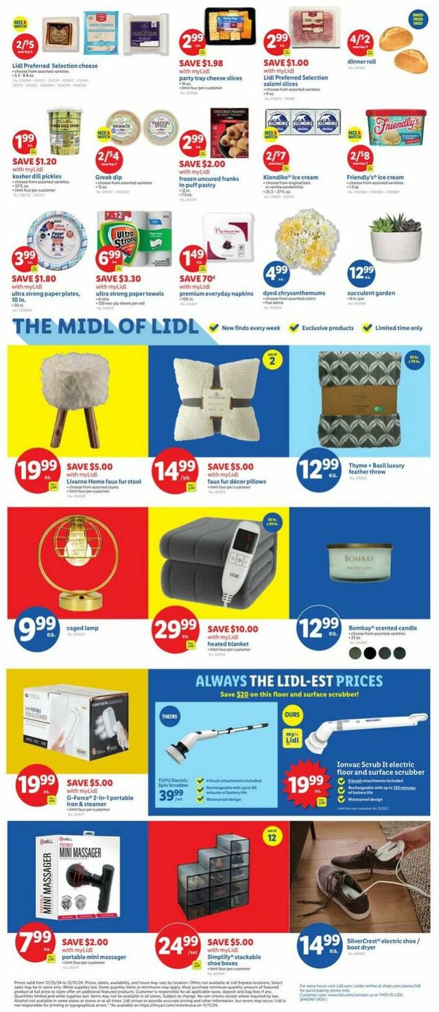 Catalogue Lidl from 12/25/2024