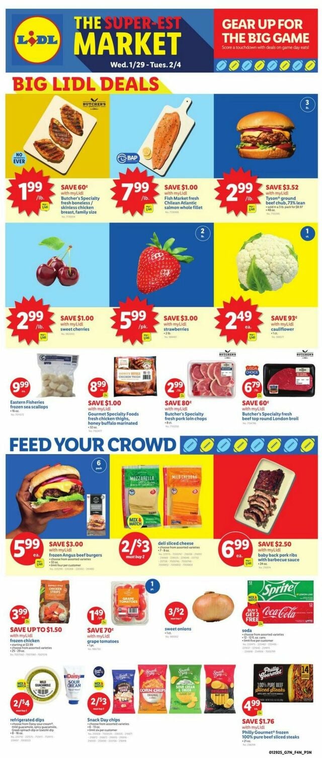 Catalogue Lidl from 01/29/2025