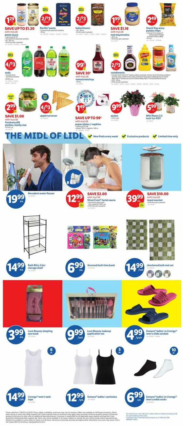 Catalogue Lidl from 01/29/2025