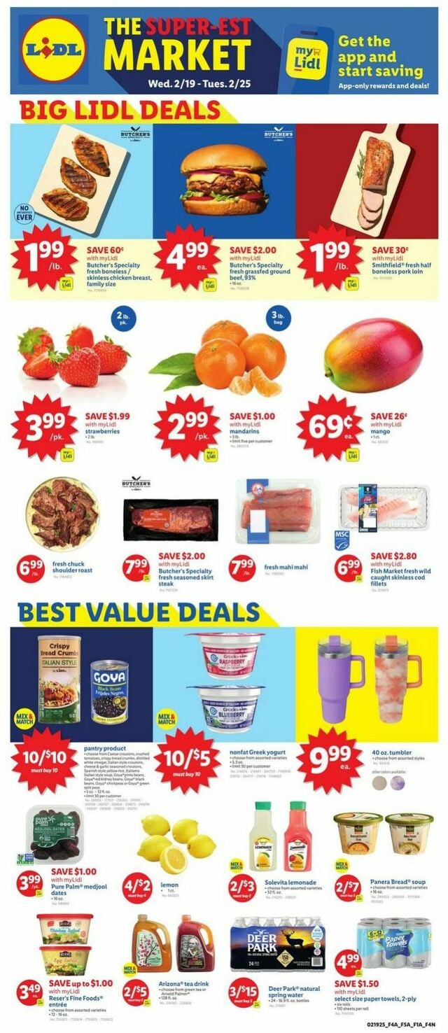 Catalogue Lidl from 02/19/2025