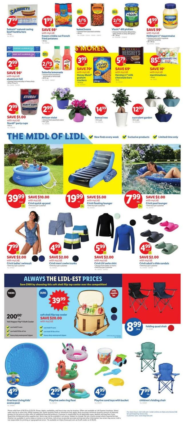 Catalogue Lidl from 05/16/2025