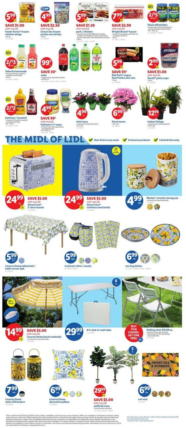 Catalogue Lidl from 05/23/2025