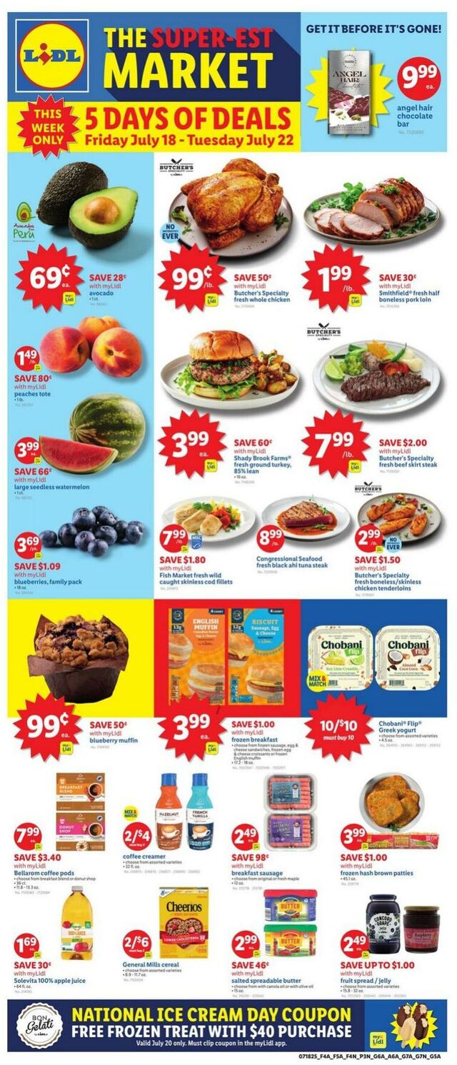 Catalogue Lidl from 07/18/2025