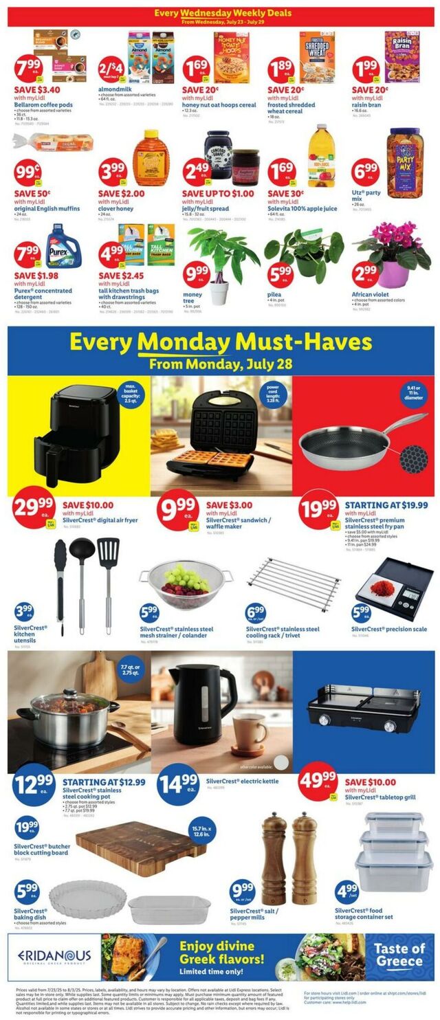 Catalogue Lidl from 07/23/2025