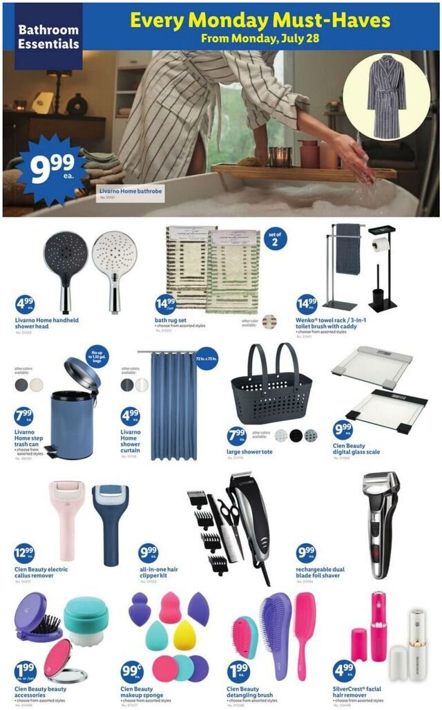 Catalogue Lidl from 07/23/2025