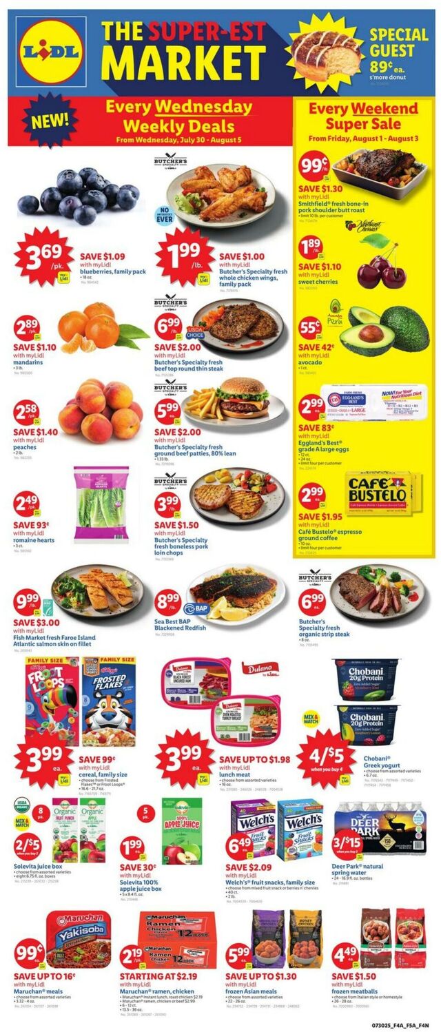 Catalogue Lidl from 07/30/2025
