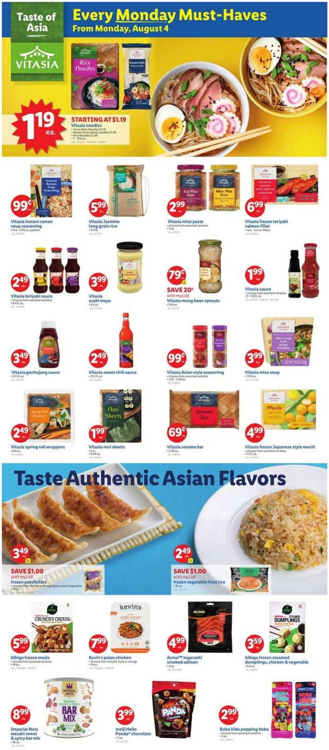 Catalogue Lidl from 07/30/2025