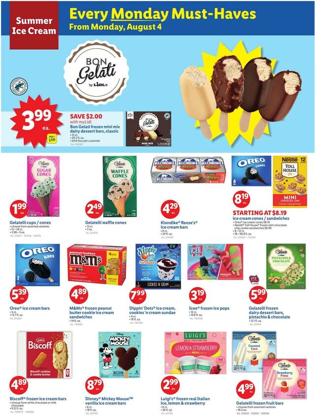 Catalogue Lidl from 07/30/2025