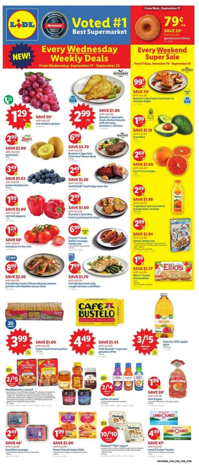 Catalogue Lidl from 09/17/2025