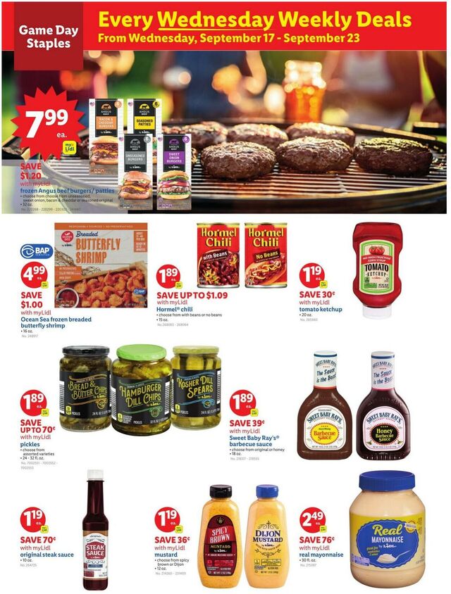 Catalogue Lidl from 09/17/2025