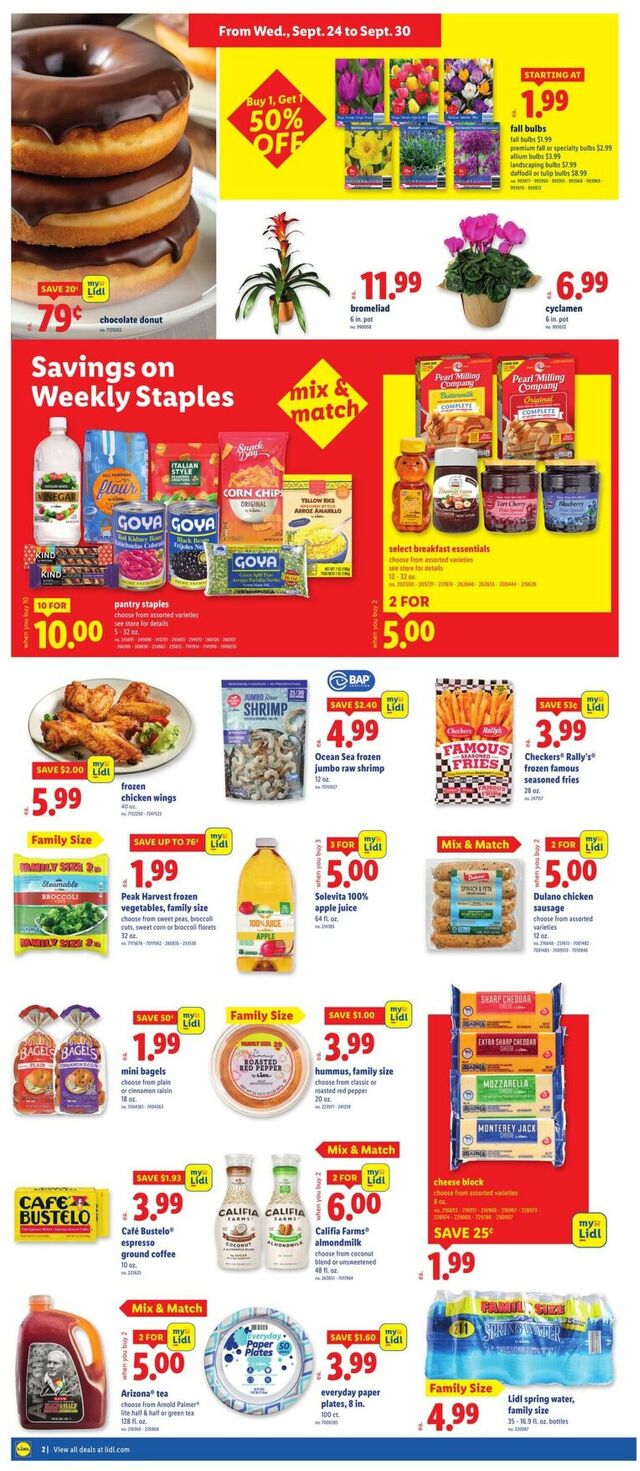 Catalogue Lidl from 09/24/2025