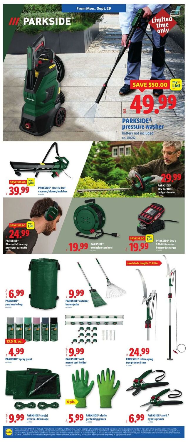 Catalogue Lidl from 09/24/2025