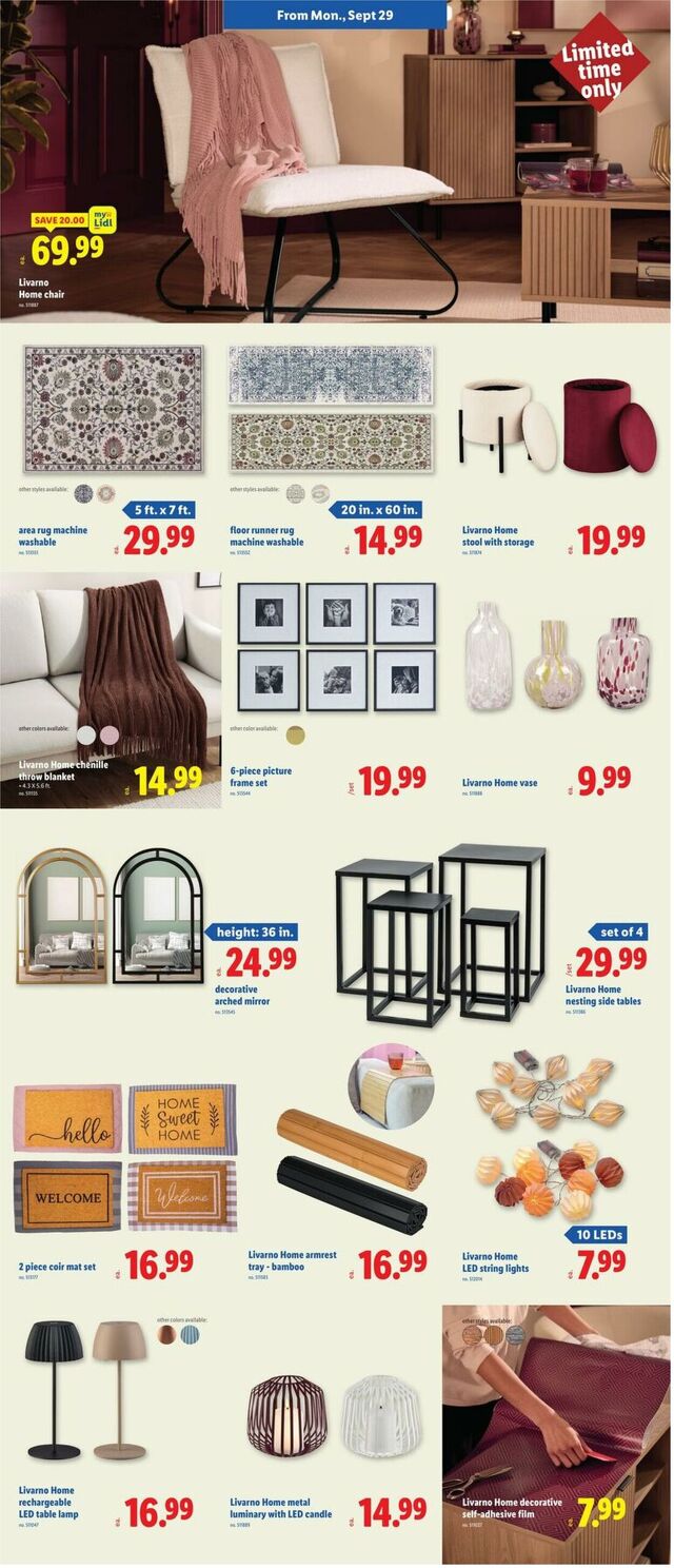 Catalogue Lidl from 09/24/2025