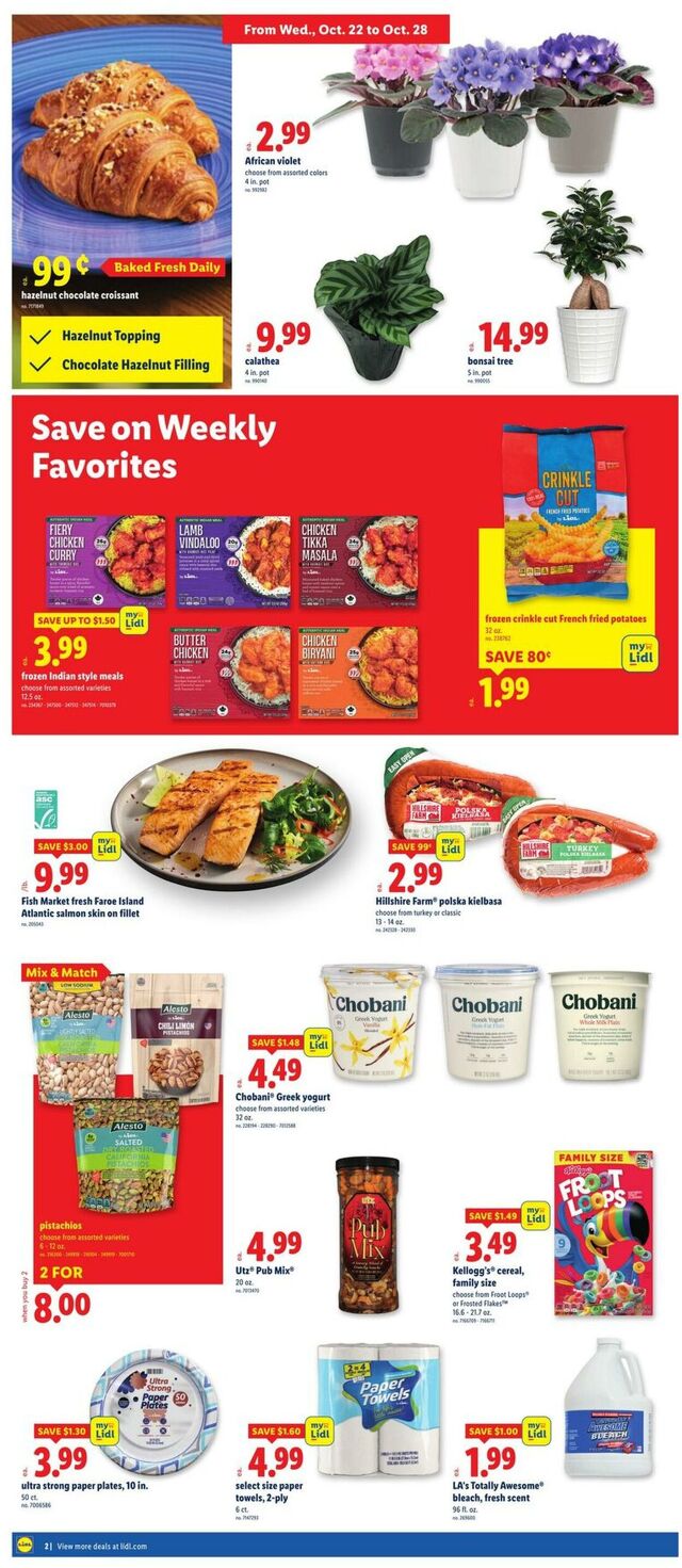 Catalogue Lidl from 10/22/2025