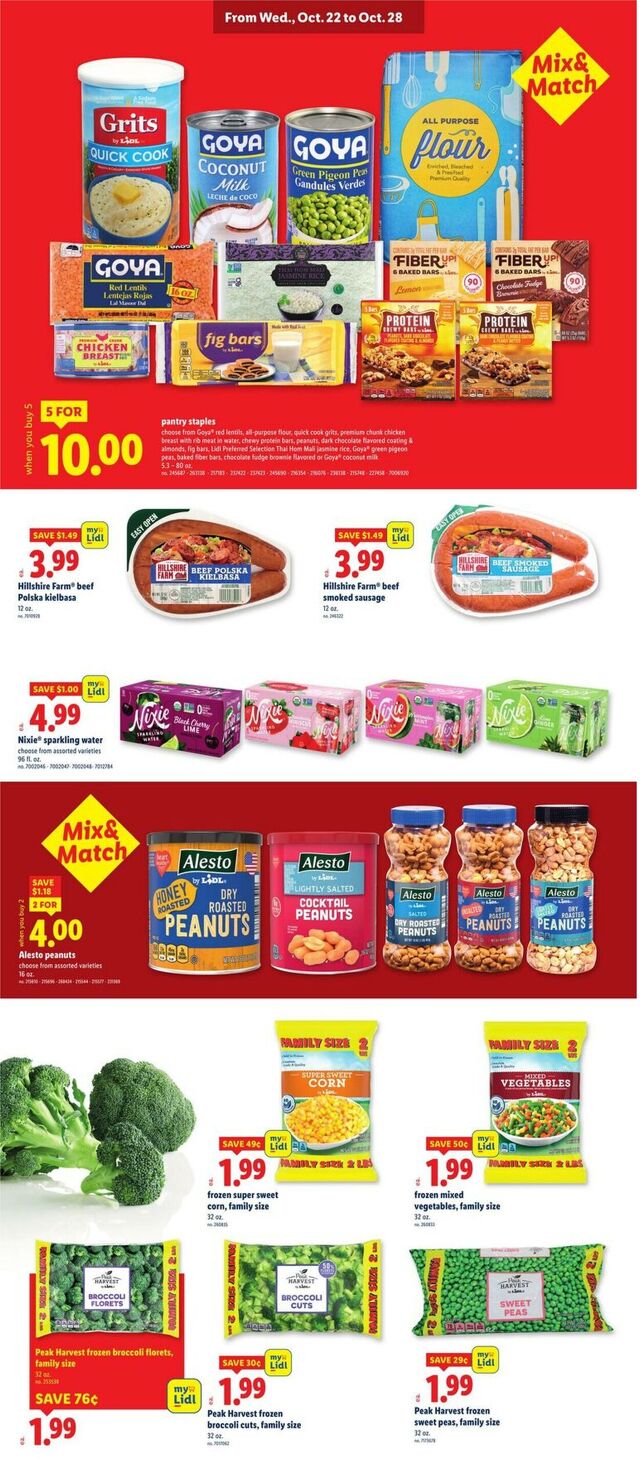 Catalogue Lidl from 10/22/2025