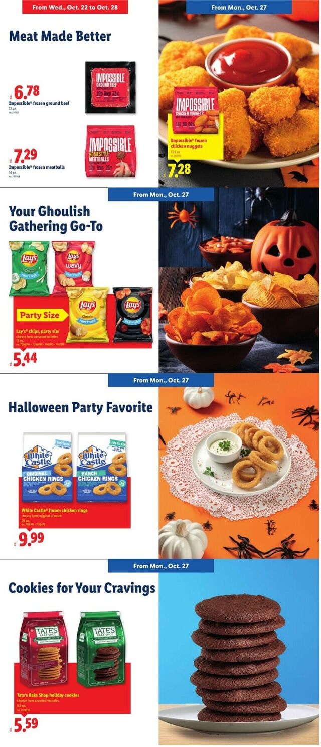 Catalogue Lidl from 10/22/2025