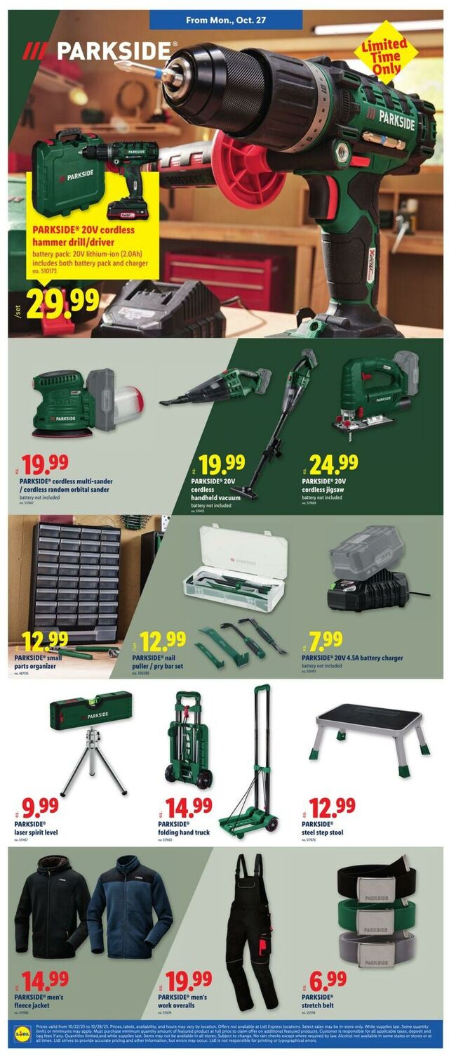 Catalogue Lidl from 10/22/2025
