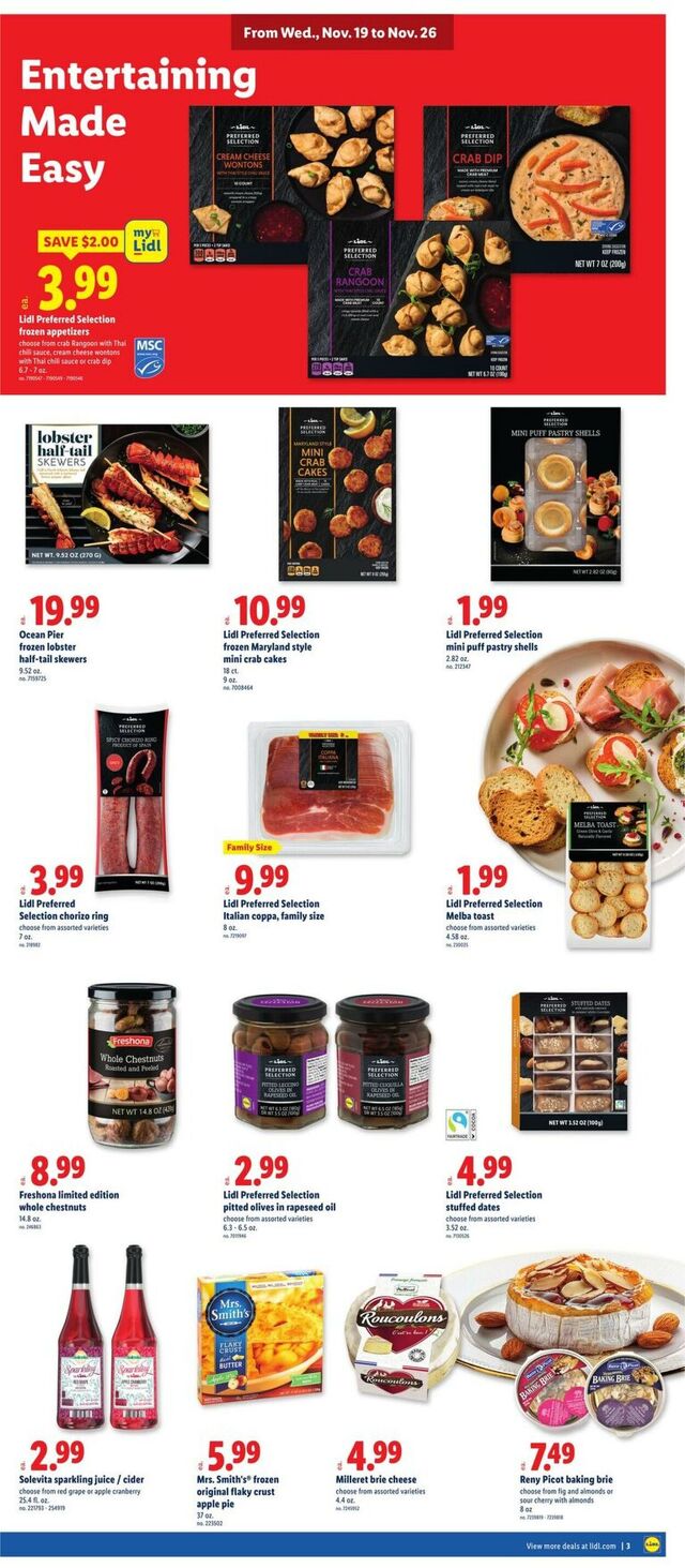Catalogue Lidl from 11/19/2025