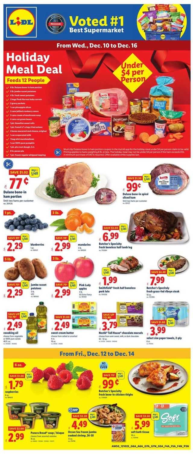 Catalogue Lidl from 12/10/2025