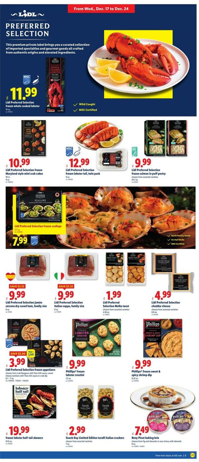 Catalogue Lidl from 12/17/2025