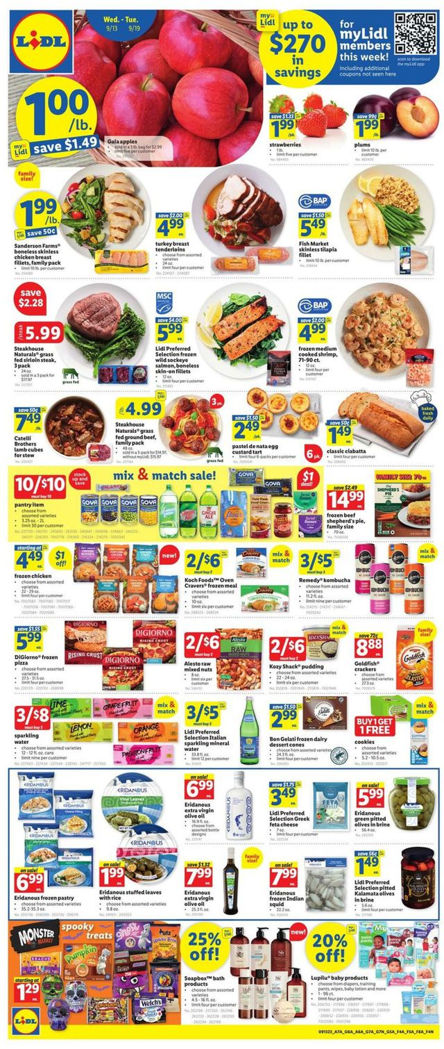 Catalogue Lidl from 09/13/2023