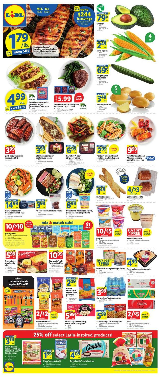 Catalogue Lidl from 10/18/2023