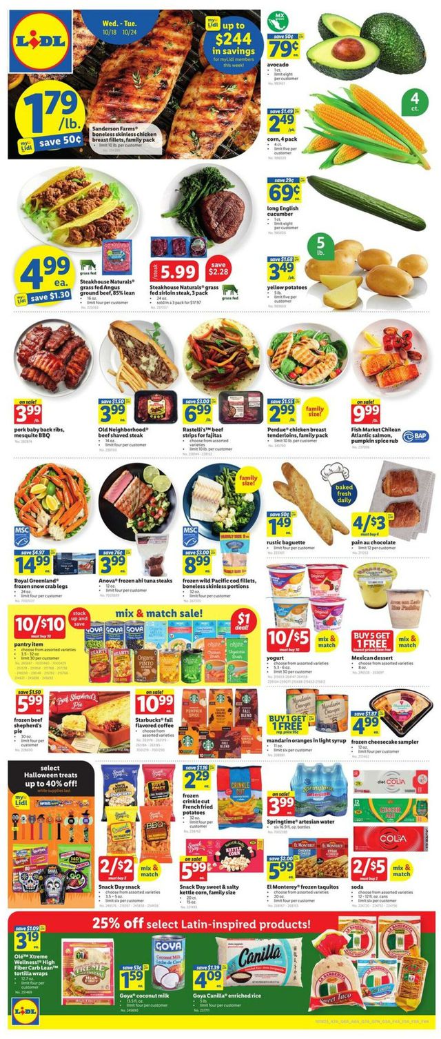Catalogue Lidl from 10/18/2023