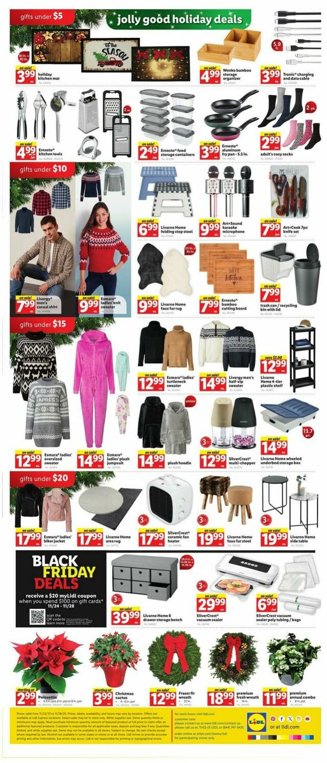 Catalogue Lidl from 11/22/2023