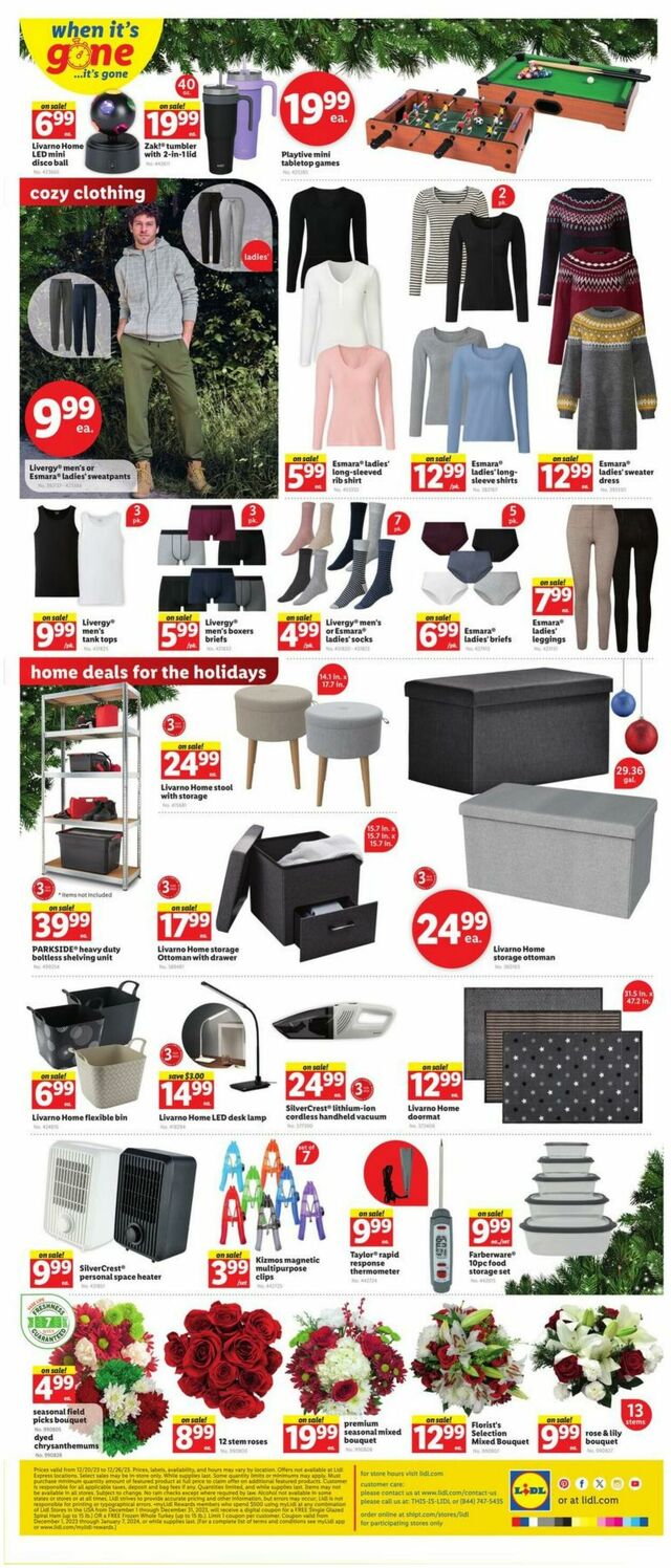 Catalogue Lidl from 12/20/2023