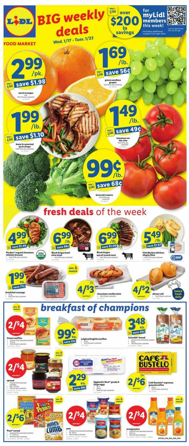 Catalogue Lidl from 01/17/2024